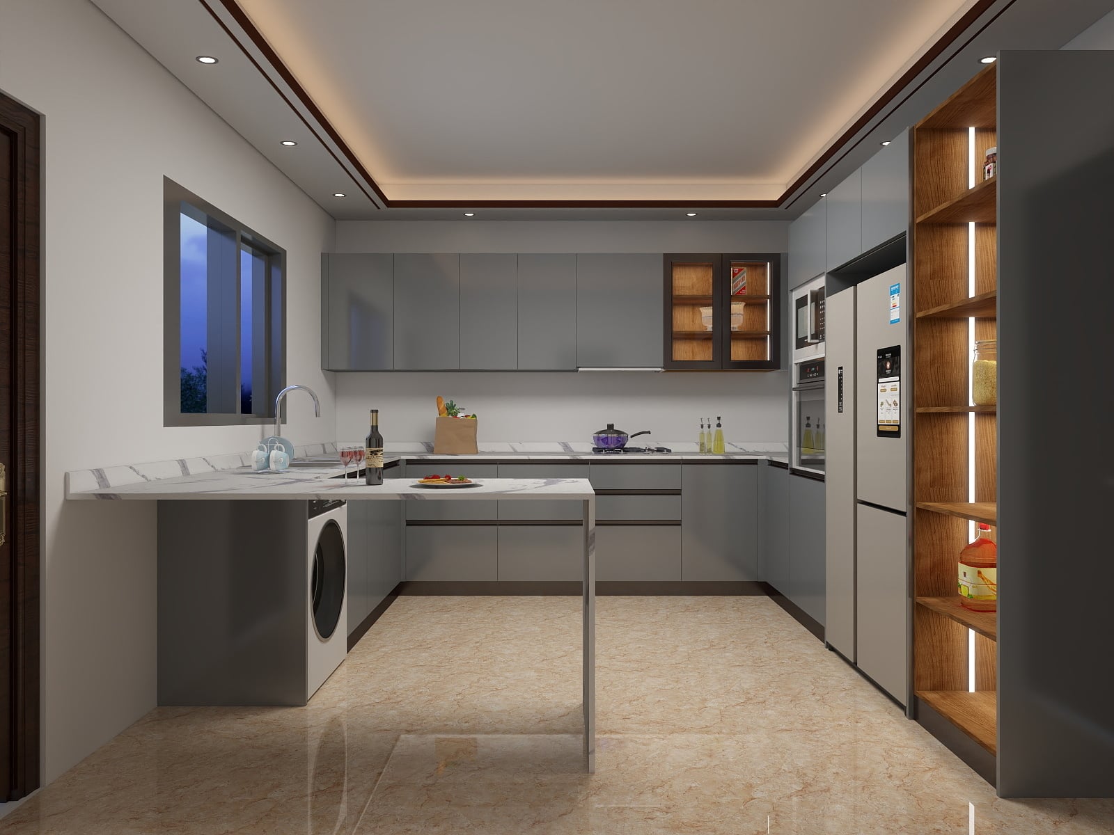 Custom Kitchen Cabinet Design