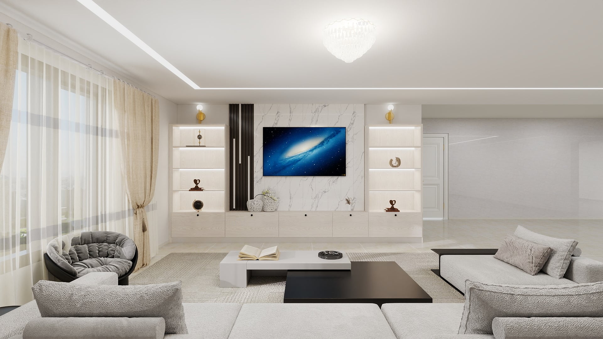 TV Unit Cabinet Design