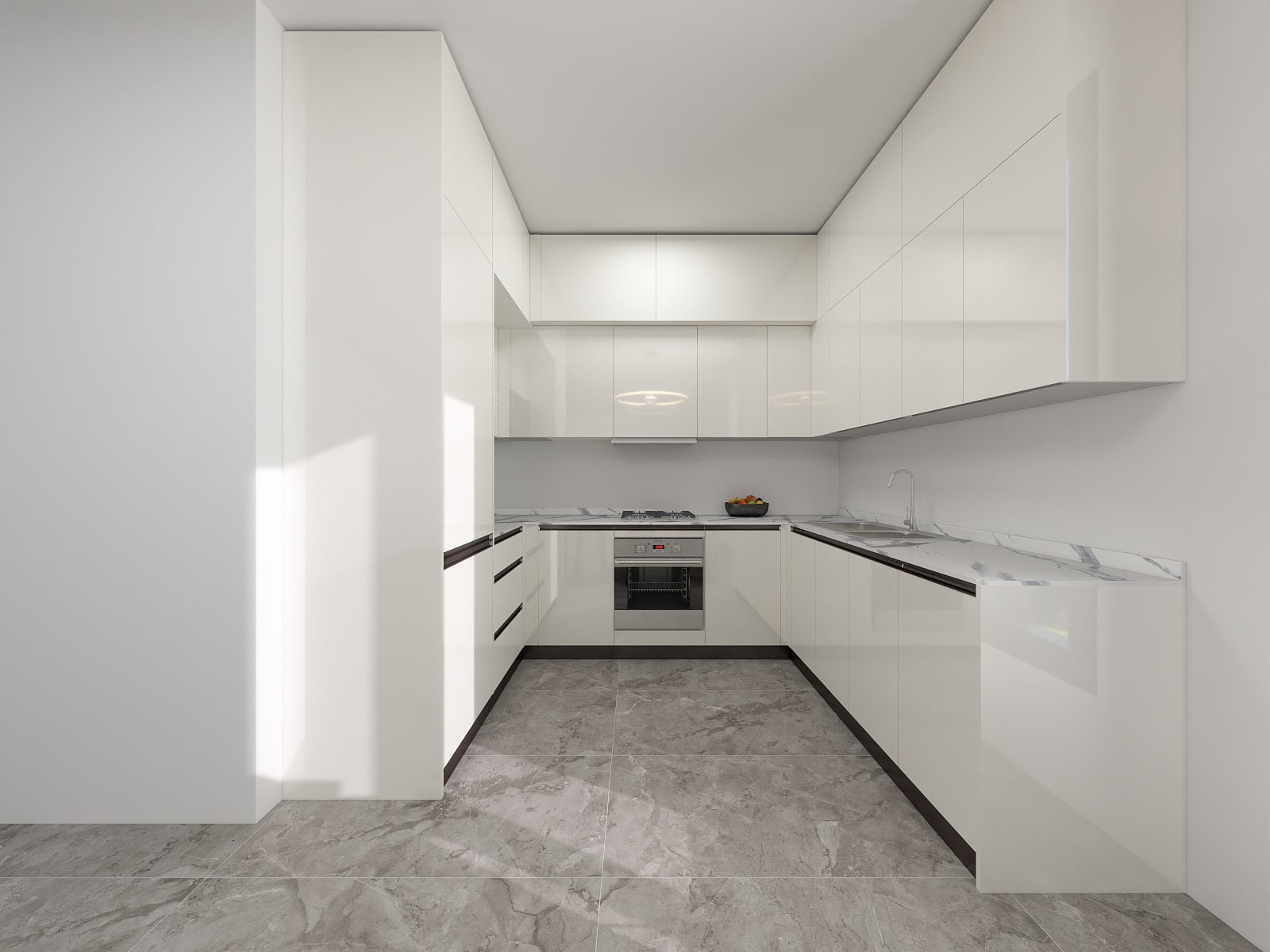 Custom U shaped Kitchen Design